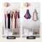 Tank Top Hanger, Rotatable Bra Organzier for Closet, Max 24 Storage Capacity Sport Bras Holder, Metal Space Saving Closet Organizers and Storage, Black